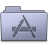 Applications Folder Lavender Icon 48x48 png